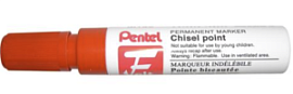 Товар «Маркер перманентный Pentel Jumbo Felt Pen 10-13,5 мм, скошенный, красный» Фото товара «Маркер перманентный Pentel Jumbo Felt Pen 10-13,5 мм, скошенный, красный»