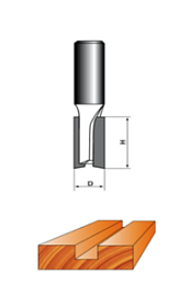 Фото товара «Фреза пазовая прямая Strong 8х6х25 мм»