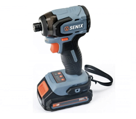 Фото товара «Аккумуляторный ударный винтоверт Senix PDIX2-M6-EU SET (1х4,0 Ач)»