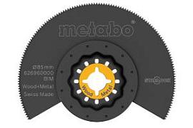 Товар «Насадка-полотно пильное Metabo Starlock BiM 85 мм» Фото товара «Насадка-полотно пильное Metabo Starlock BiM 85 мм»