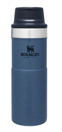 Фото товара «Термокружка Stanley Classic Trigger Action One Hand 0,35 л голубая»