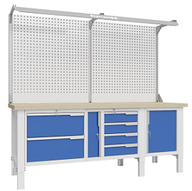 Фото товара «Верстак слесарный Верстакофф CTR 2202.S7L26.24-2F»