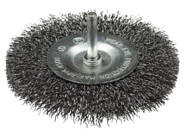 Товар «Корщетка для дрели ПрофОснастка Эксперт №596 50 мм, плоская» Фото товара «Корщетка для дрели ПрофОснастка Эксперт №596 50 мм, плоская»