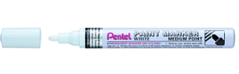Товар «Маркер перманентный Pentel Paint 4,5 мм, белый» Фото товара «Маркер перманентный Pentel Paint 4,5 мм, белый»