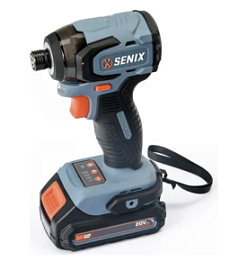 Фото товара «Аккумуляторный ударный винтоверт Senix PDIX2-M2-EU SET (1х4,0 Ач)»