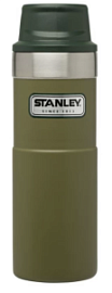 Товар «Термокружка Stanley Classic Trigger Action One Hand 0,47 л олив» Фото товара «Термокружка Stanley Classic Trigger Action One Hand 0,47 л олив»