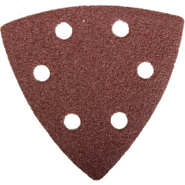 Фото товара «Лист шлифовальный Зубр Мастер 93х93 мм P320, треугольный (5 шт)»