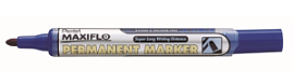 Фото товара «Маркер перманентный с жидкими чернилами Pentel Maxiflo 4,5 мм, пулевидный, синий»