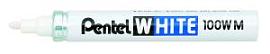 Товар «Маркер промышленный Pentel White 3,9 мм, пулеобразный, белый» Фото товара «Маркер промышленный Pentel White 3,9 мм, пулеобразный, белый»