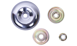 Фото товара «Комплект из шайбы, чашки и гайки на редуктор для мотокос IGP (6 зубьев) »