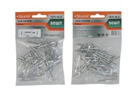 Товар «Заклепки вытяжные Sturm 4,0х8 мм алюминиевые (50 шт)» Фото товара «Заклепки вытяжные Sturm 4,0х8 мм алюминиевые (50 шт)»