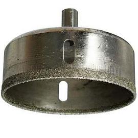 Товар «Коронка алмазная Strong 105 мм по керамике и стеклу» Фото товара «Коронка алмазная Strong 105 мм по керамике и стеклу»