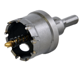 Товар «Коронка по металлу Elitech TCT 44 мм с центрирующим сверлом» Фото товара «Коронка по металлу Elitech TCT 44 мм с центрирующим сверлом»