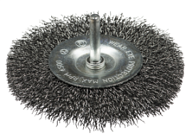 Товар «Корщетка для дрели ПрофОснастка Эксперт №595 38 мм, плоская» Фото товара «Корщетка для дрели ПрофОснастка Эксперт №595 38 мм, плоская»