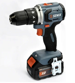 Фото товара «Аккумуляторная дрель-шуруповерт Senix PDDX2-M2-EU SET (1х4,0 Ач)»