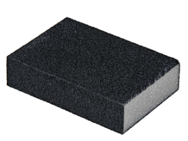 Фото товара «Губка шлифовальная Elitech 100х70х25 мм Р40 мягкая»