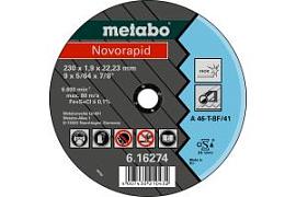 Фото товара «Диск по металлу Metabo Novorapid 230х1,9х22 »