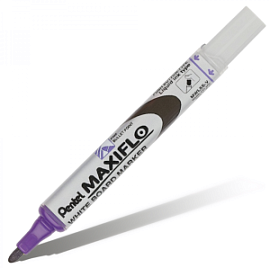 Фото товара «Маркер перманентный с жидкими чернилами Pentel Maxiflo 4,5 мм, пулевидный, фиолетовый»