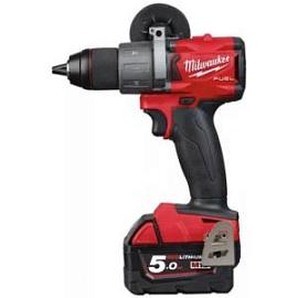 Фото товара «Аккумуляторная ударная дрель-шуруповерт Milwaukee M18 FPD2-502X FUEL (2х5,0 Ач)»
