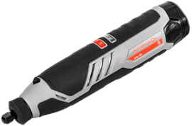 Фото товара «Аккумуляторный гравер Интерскол АГМ-12Э АПИ-Т (без акк. и з/у) + набор 53 предмета»