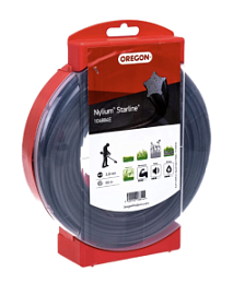 Товар «Леска для триммера Oregon Nylium Starline 3,0 мм/60 м звезда» Фото товара «Леска для триммера Oregon Nylium Starline 3,0 мм/60 м звезда»