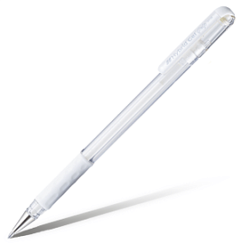 Товар «Ручка гелевая Pentel Hybrid Gel Grip 0,8 мм, белая» Фото товара «Ручка гелевая Pentel Hybrid Gel Grip 0,8 мм, белая»