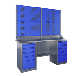 Фото товара «Верстак слесарный Верстакофф SLF 181.55.2-2R»