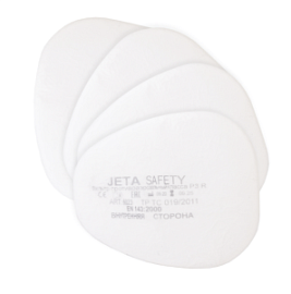 Фото товара «Фильтр противоаэрозольный предварительный Jeta Safety, класс P2 R (4 шт)»