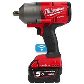 Фото товара «Аккумуляторный гайковерт Milwaukee M18 ONEFHIWP12-502X ONE-KEY FUEL 1/2" (2х5,0 Ач)»