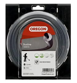 Товар «Леска для триммера Oregon Duoline 2,4 мм/90 м круглая» Фото товара «Леска для триммера Oregon Duoline 2,4 мм/90 м круглая»