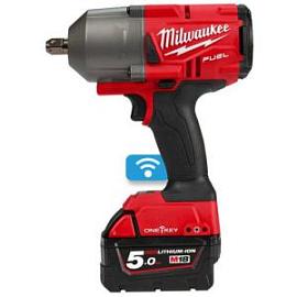 Фото товара «Аккумуляторный гайковерт Milwaukee M18 ONEFHIWF12-502X ONE-KEY FUEL 1/2" (2х5,0 Ач)»