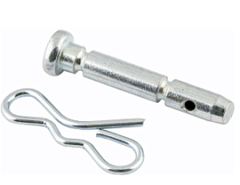 Товар «Болт (штифт) шнека срезной ZimAni 8х35 мм со шплинтом для ST24DLE (Ø шнека 29 мм) » Фото товара «Болт (штифт) шнека срезной ZimAni 8х35 мм со шплинтом для ST24DLE (Ø шнека 29 мм) »