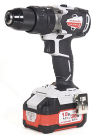 Фото товара «Аккумуляторная ударная дрель-шуруповерт Интерскол ДАУ-18/36В 70 АПИ (2х2,0 Ач)»