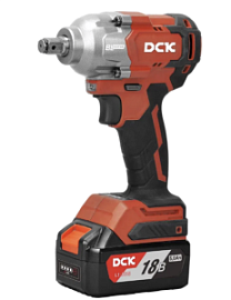 Фото товара «Аккумуляторный ударный гайковерт DCK KDPB488 18В, 1/2" 488 Нм (2х5,0 А/ч)»