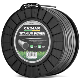 Товар «Леска для триммера Сaiman Titanium Power 2,5 мм/243 м круглая» Фото товара «Леска для триммера Сaiman Titanium Power 2,5 мм/243 м круглая»